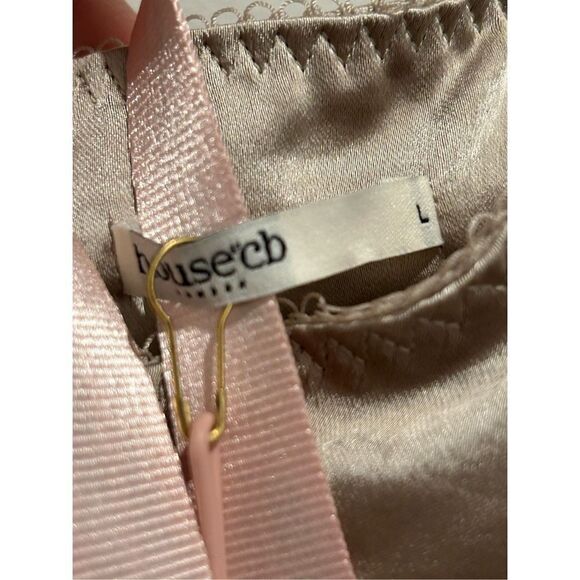 House OF CB Sweetheart Neck Bustier Top Women's Chantal Sand Size Large - Picture 13 of 13